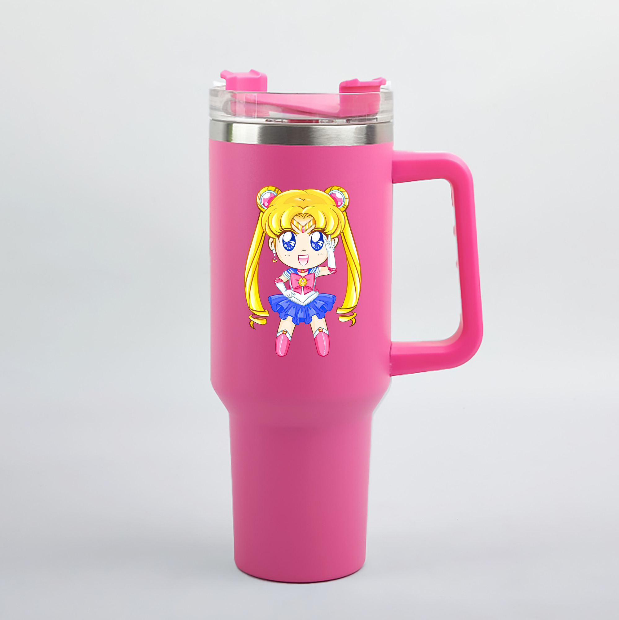（画像用） 美少女戦士セーラームーン 月野 うさぎ つきの うさぎ Sailor Moon Tsukino Usagi 1200mL車用タンブラー（カラープリント）